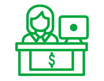 お給料の受け取り