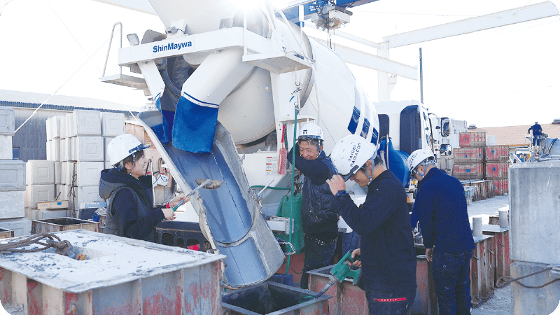 コンクリート技士の仕事