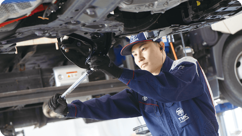 自動車整備士の仕事