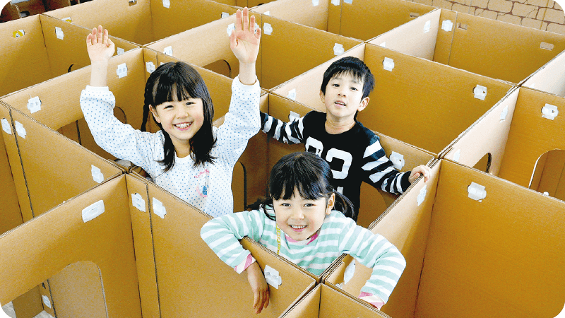 ダンボールイベントクリエイターの仕事